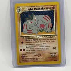 Light Machoke 49/105 Uncommon Neo Destiny Pokemon Card - Image 1