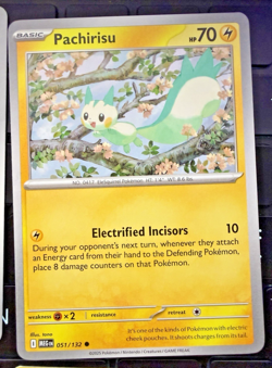 Pokemon TCG Pachirisu Card Lot (4) Reverse Holo Regular Various Sets NM - Image 3