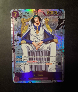 Bandai One Piece Card Game Kuzan OP06-063 OP-06 Manga - Image 1