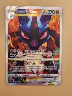 Lucario VSTAR SWSH291 SWSH: Sword & Shield Promo Cards Holo Near Mint NM - Image 2