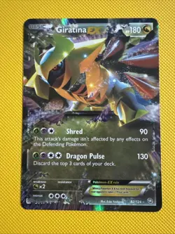 Giratina Ex 92/124 Dragons Exalted Holo Rare NM Pokemon Card - Image 1