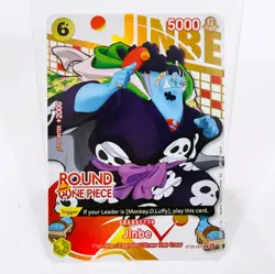 One Piece x Round 1 Collab JINBE ST29-005 ENGLISH Promo Card - Image 1