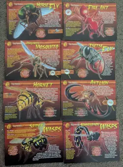 Lot of 31 Incomplete Weird and Wild Creatures Cards Tiny Terrors Group 5 - Image 2