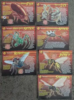 Lot of 31 Incomplete Weird and Wild Creatures Cards Tiny Terrors Group 5 - Image 5