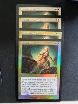 MTG Modern Horizons 2 Sanctifier En-Vec Retro Frame x 4. Two Foil - Image 1