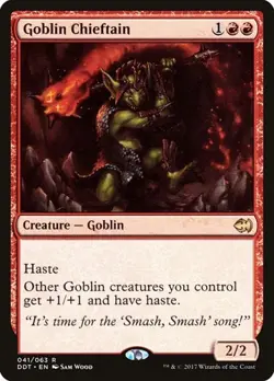 Goblin Chieftain Duel Decks: Merfolk vs. Goblins LP MTG - Image 1