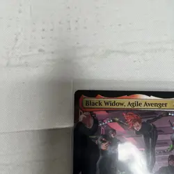 MTG Marvel Black Widow, Agile Avenger 0395 Foil Rare Legendary Creature - Image 2
