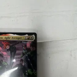 MTG Marvel Black Widow, Agile Avenger 0395 Foil Rare Legendary Creature - Image 3
