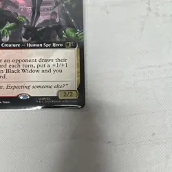 MTG Marvel Black Widow, Agile Avenger 0395 Foil Rare Legendary Creature - Image 4