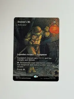 Donnie's Bo - Shadowspear (Borderless) Teenage Mutant Ninja Turtles - Regular - Image 1