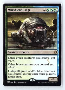 Murkfiend Liege Damaged( coffee : )- Commander Legends 448 Magic: The Gathering - Image 1