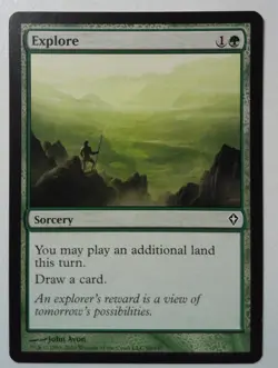 Explore *Common* Magic MtG x1 Worldwake SP - Image 1