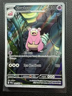 Pokemon Slowbro Pitch Black 090/084 Illustration Rare English NM - Image 1