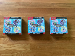 NEW SEALED 3X Pokemon TCG Scarlet & Violet Journey Together booster bundle - Image 1