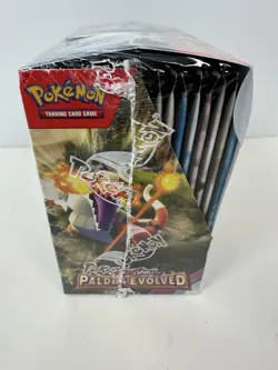 Scarlet & Violet Paldea Evolved Booster Box Pokemon TCG Factory Sealed - Image 5