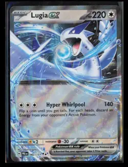 Lugia ex 082/131 Double Rare Prismatic Evolutions Pokemon Holo Near Mint - Image 1