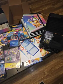 Huge Pokemon Collection Slabs,Binders,Toys, Accessories!!! Great Starter!! - Image 2