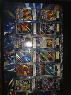 Huge Pokemon Collection Slabs,Binders,Toys, Accessories!!! Great Starter!! - Image 5