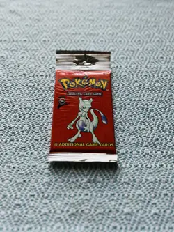 21.42g HeavyU Wizards of the Coast Pokemon TCG Base Set 2 Pack 1999 Vintage - Image 3