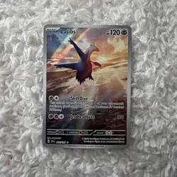 Pokemon TCG Latios 203/191 S&V Surging Sparks FA Illustration Rare Holo Card - Image 1