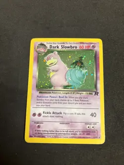 The Pokemon Company Dark Slowbro 12/82 Team Rocket Holo Rare EN Inlimited - Image 3