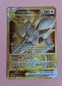 Arceus VSTAR secret brilliant stars ultra rare holofoil 184/172 - Image 1