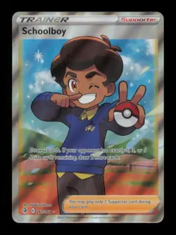 HOLO SCHOOLBOY ULTRA RARE 261/264 NM POKEMON - Image 1