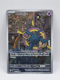 Pokemon TCG Dhelmise 091/084 Pitch Black Illustration Rare - Image 1