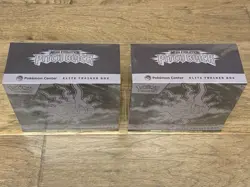 Lot of 2 - Pitch Black POKEMON CENTER Elite Trainer Box PC ETB - Image 2