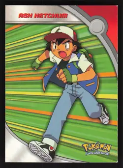 2000 Topps Pokemon TV Series 2 #HV1 Ash Ketchum Card - Image 1