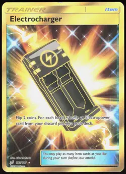 Team Up Electrocharger 193/181 Secret Rare Pokemon HP - Image 1