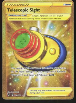 Vivid Voltage Telescopic Sight 203/185 Secret Rare Pokemon Holo NM/M - Image 1
