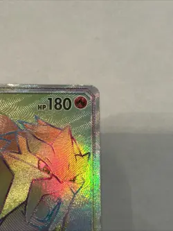 Pokemon TCG Entei GX 74/73 Secret Rare Rainbow Holo Shining Legends LP - Image 4