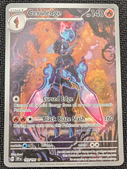 Pokemon - Ceruledge IR 197/191 - 2024 SV: Surging Sparks - NM - Image 1