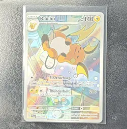 The Pokemon Company Pokemon TCG Raichu Illustration Rare Full Art Holo 211/193 - Image 1