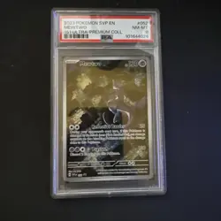 Pokemon 2023 SVP EN-SV Promo 151 Ultra-Premium Mewtwo Collection #052 PSA 8 - Image 1