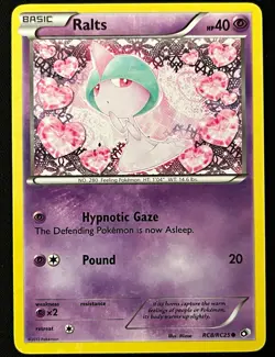 Ralts Holo RC8/RC25 Legendary Treasures Radiant Collection English 2013 - Image 1