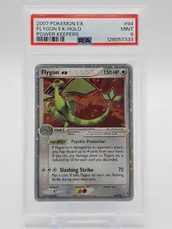 FLYGON EX 2007 POKEMON POWER KEEPERS HOLO #94/108 PSA 9 Q7285 - Image 1