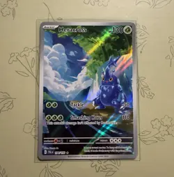 Pokemon TCG Heracross 194/193 Illustration Rare Holo English Sv02 Paldea Evolved - Image 1