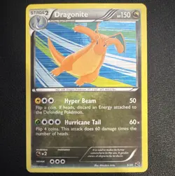 Pokemon TCG Dragon Vault Dragonite 5/20 Holo Rare 150 HP English - Image 1