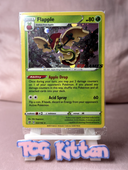Flapple 022/192 -EB Games Stamp Promo Exclusive SEALED POKEMON TCGKITTEN - Image 1