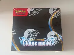 Pokemon TCG Mega Evolution Chaos Rising Booster Box Brand New & Sealed - Image 1