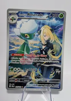 cynthia's roserade 184 destined rivals Pokemon - Image 1