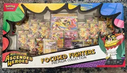 Pokemon TCG Ascended Hero’s Focused Fighters Premium Collection Factory Sealed - Image 1