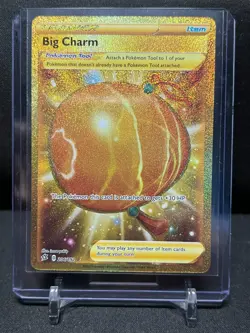 Big Charm 206/192 Gold Secret Rare Holo Pokemon 2020 Rebel Clash NM - Image 1