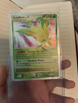 Leafeon LV.X 99/100 Majestic Dawn Ultra Rare Holo Level Up English 110 HP - Image 2