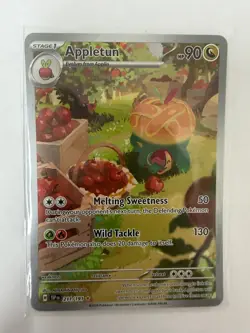 Appletun 211/191 Illustration Rare Surging Sparks Pokemon Holo Near Mint - Image 1