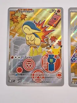 First Partner Series 2 Johto Starter Set - Chikorita Cyndaquil Totodile #3 - Image 3