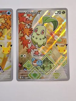 First Partner Series 2 Johto Starter Set - Chikorita Cyndaquil Totodile #3 - Image 5