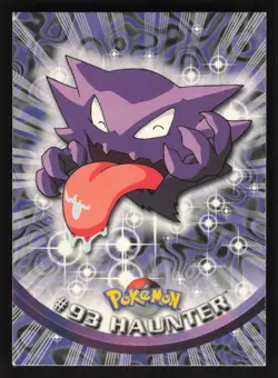 Pokemon 2000 Topps Pokemon TV Animation Edition Series 2 #93 Haunter Card TCCCX - Image 1